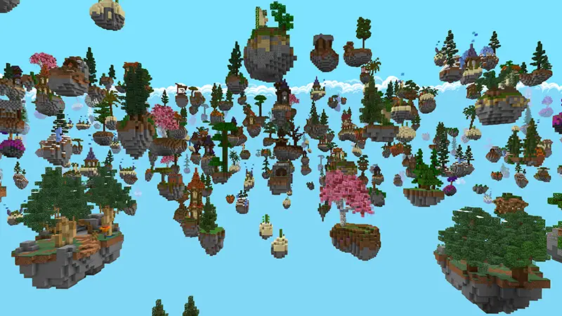 Скриншот Огромный Skyblock на удачу №5