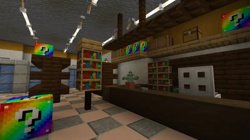 Скриншот Зимние радужные блоки №2