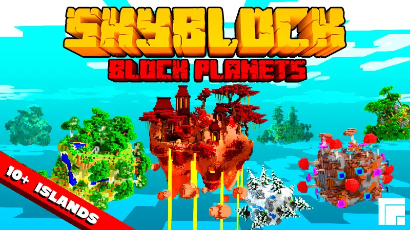 Блочные планеты Skyblock
