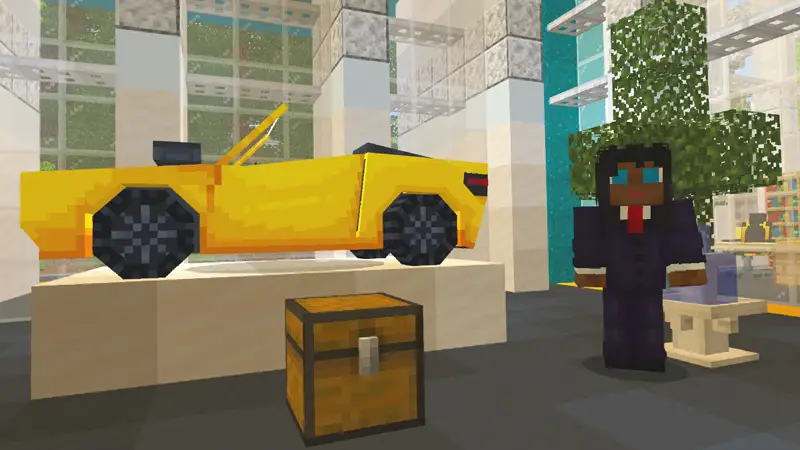 Скриншот Skyblock с мебелью №2