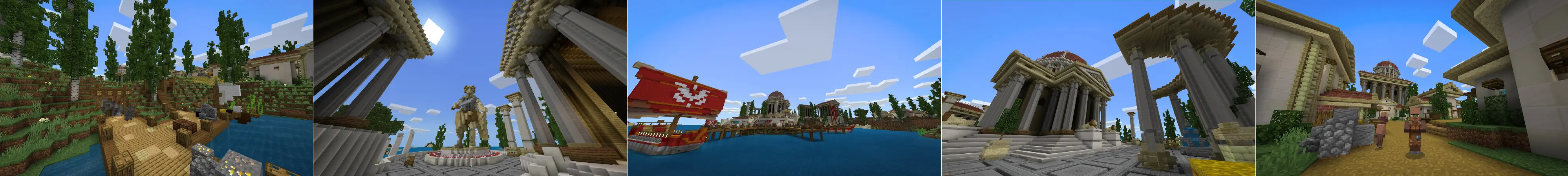 Греческий город panorama