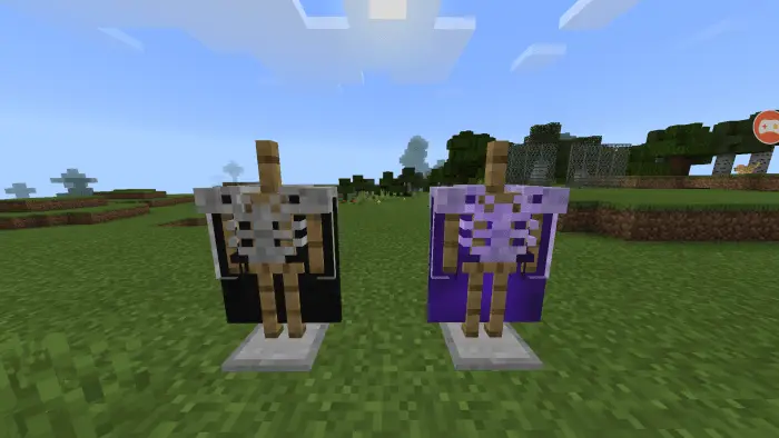 Броня из костей с крыльями