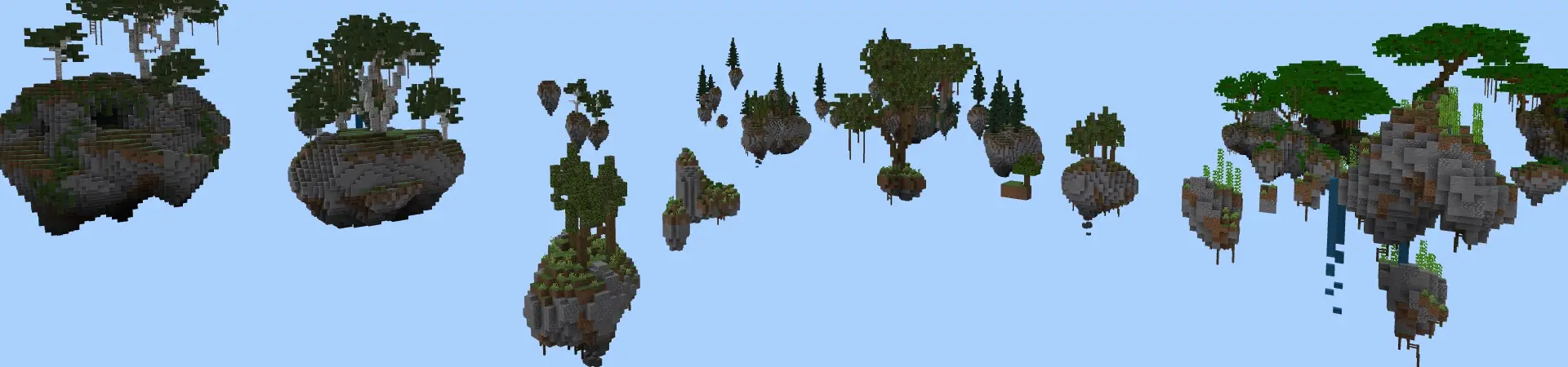 Приключения в Skyblock panorama