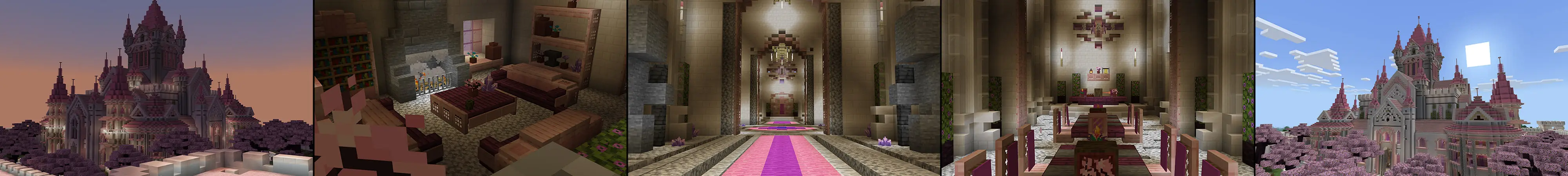 Вишневый замок panorama