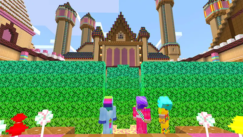 Скриншот MatchCraft: конфетный замок №3