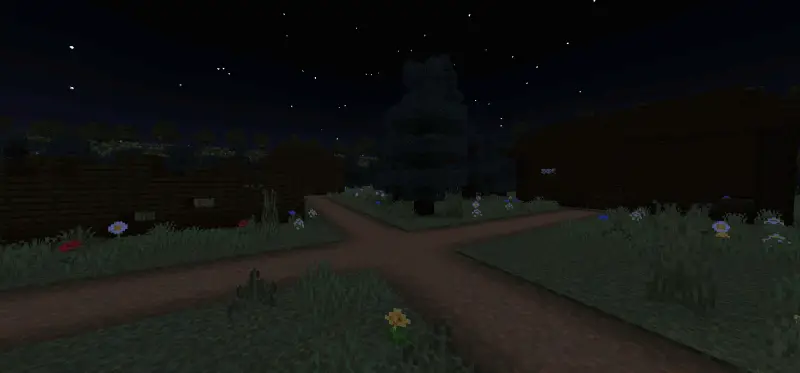 Поляна с 4 путями