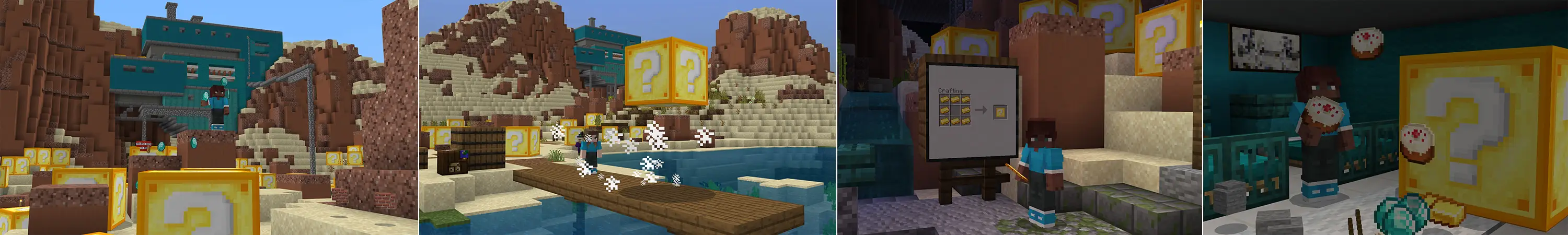 Гигантские блоки удачи panorama