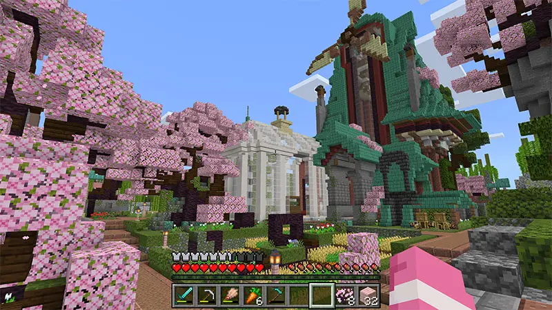 Скриншот Домик на дереве цветущей сакуры №2