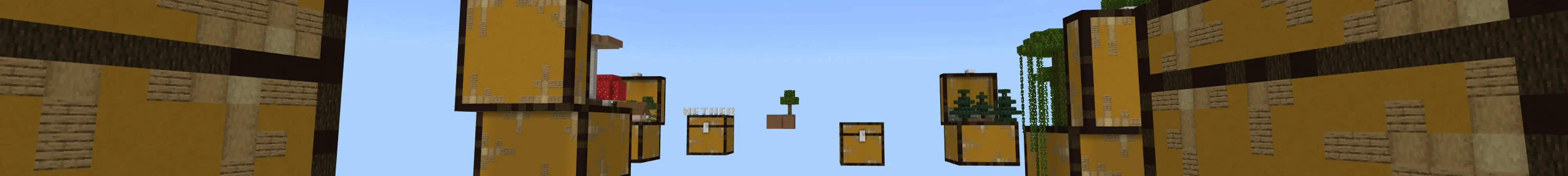 Улучшенный Skyblock с сундуками panorama