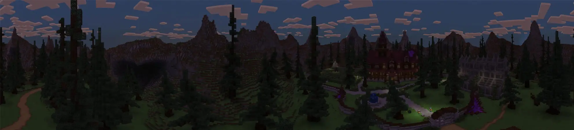 Minecraft: The Crash panorama