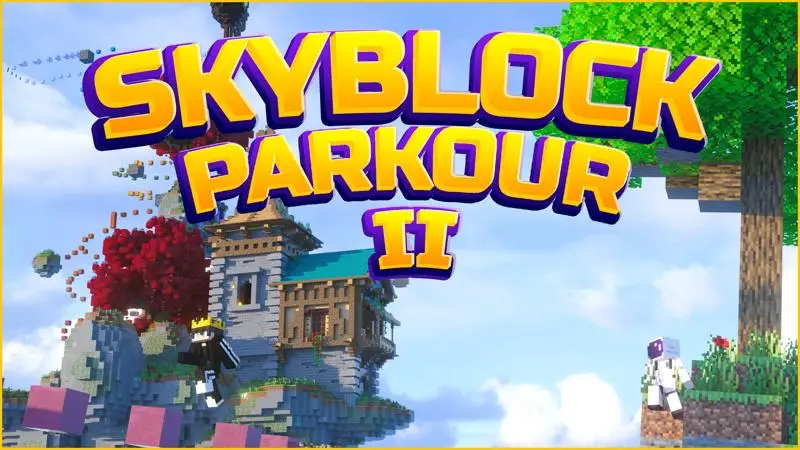 Skyblock: паркур II