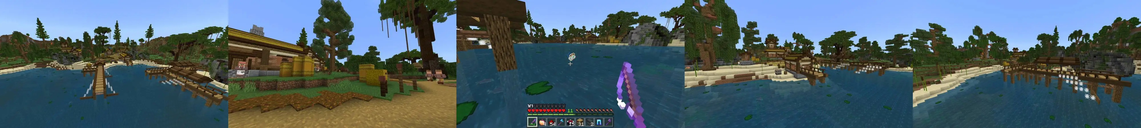 Удачная рыбалка panorama