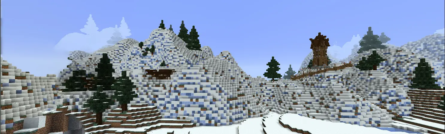 Горное озеро «Мерцающая стужа» panorama