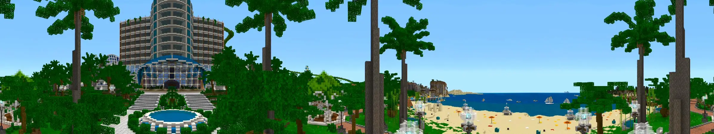 Курорт «все включено» panorama