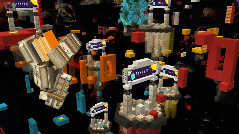 Скриншот Космический паркур №2