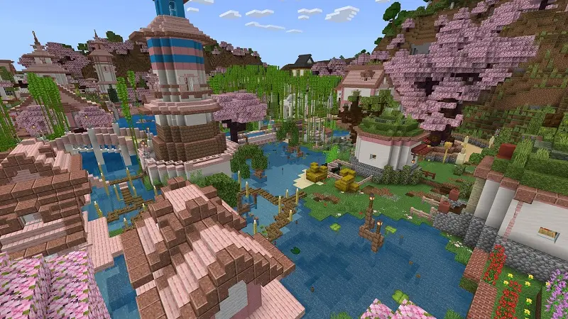 Скриншот Вилла в окружении вишен №6