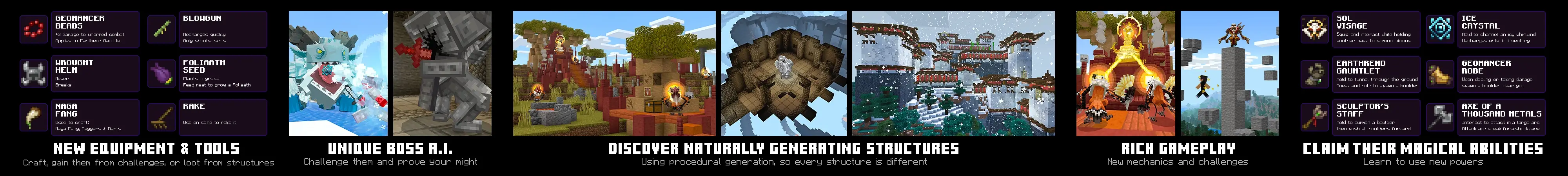 Дополнение Mowzie’s Mobs 1.1 panorama