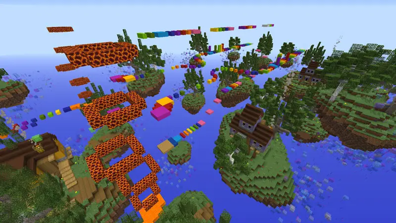 Скриншот Радужный паркур №4