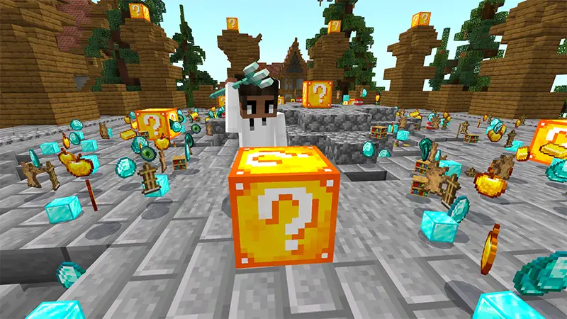 Скриншот БЛОК УДАЧИ: АБСОЛЮТНЫЙ SKYBLOCK №1