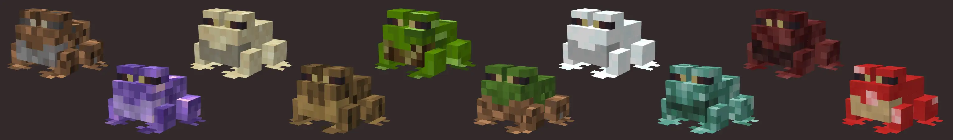 Блоковый лягушачий паркур panorama