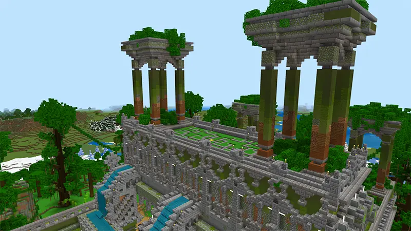 Скриншот Паркур в джунглях №4