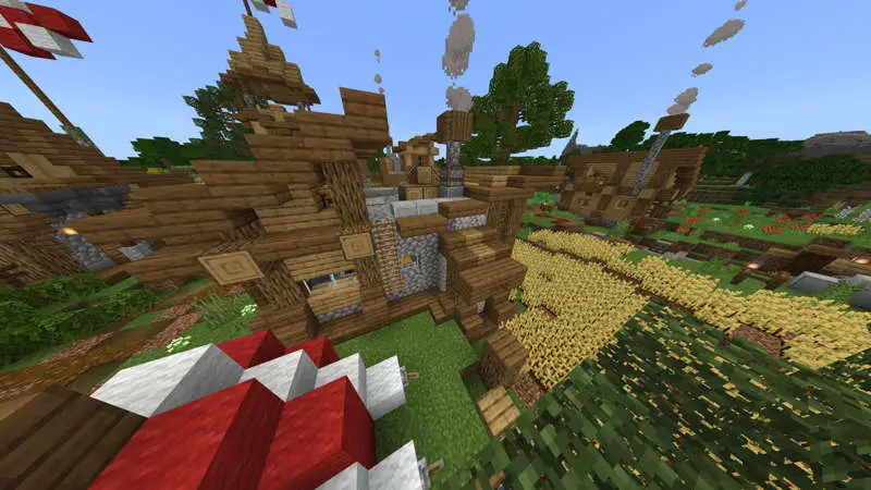 Скриншот Улучшенная деревня №3