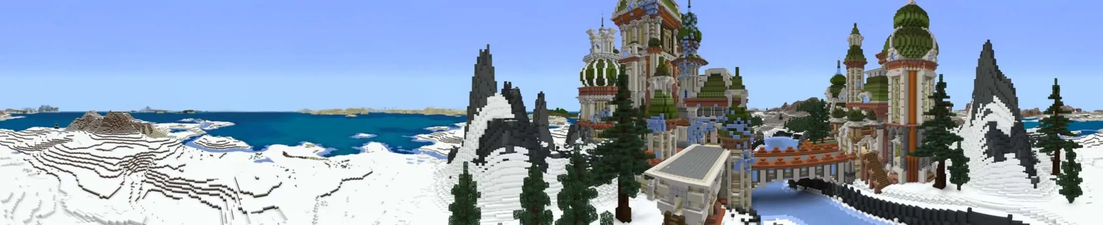 Замороженный дворец panorama