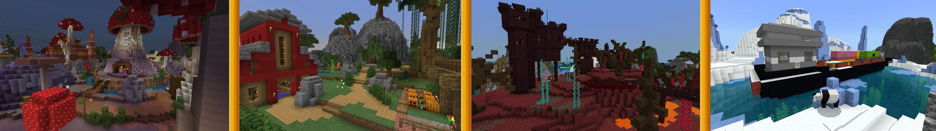 Выживание в шестиугольниках panorama