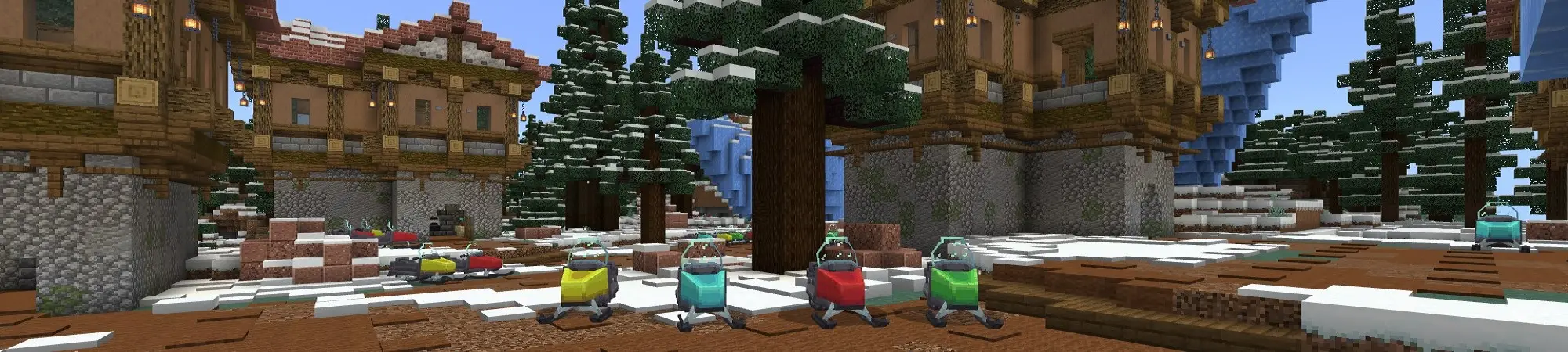 Снегоходы! panorama