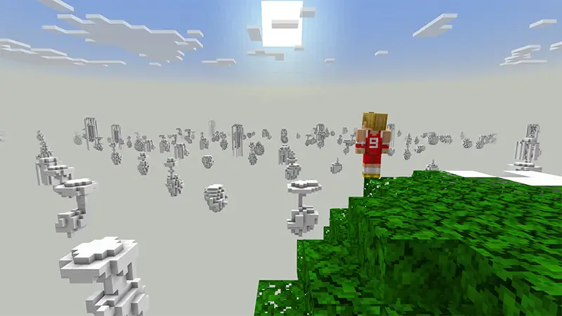 Скриншот Skyblock — раскраска №3