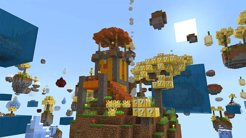 Скриншот Невероятный Skyblock удачи №5