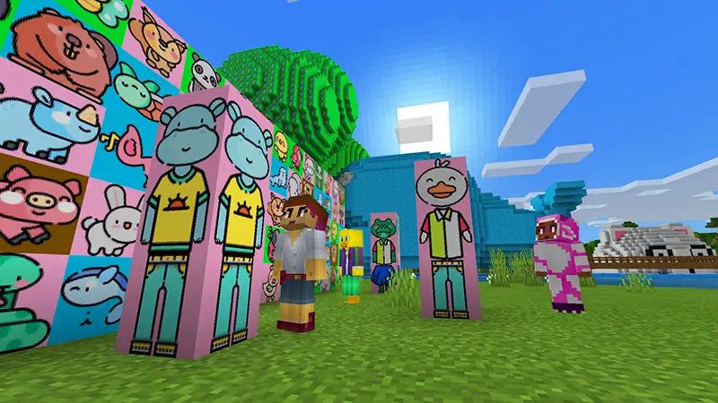 Скриншот Блоки-животные №1