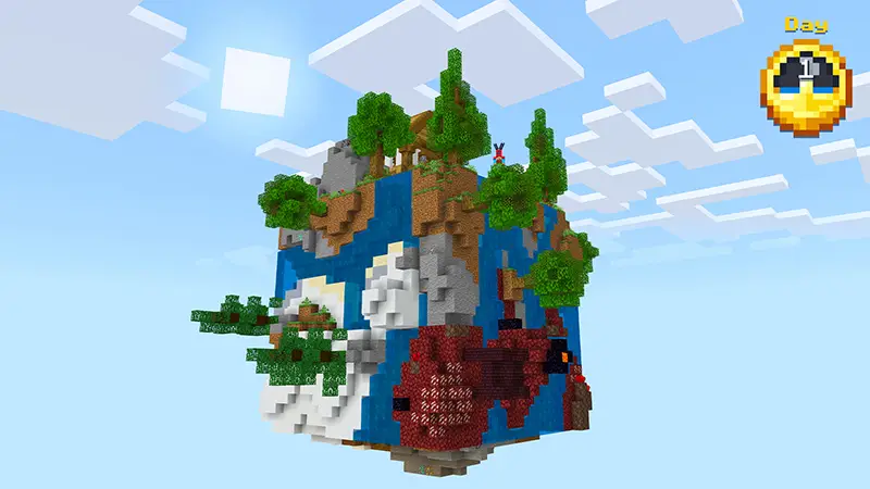 Скриншот 100 дней кубических планет №1