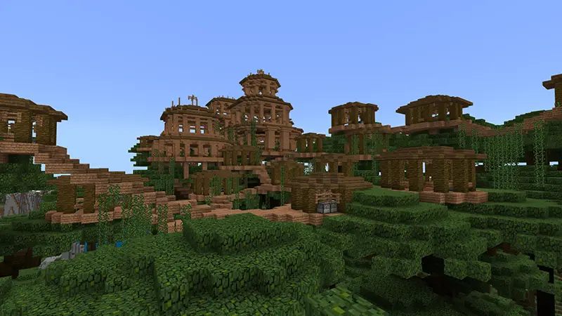 Скриншот Паркур в джунглях №1