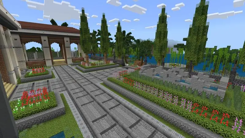 Скриншот Величественный особняк с садами №5