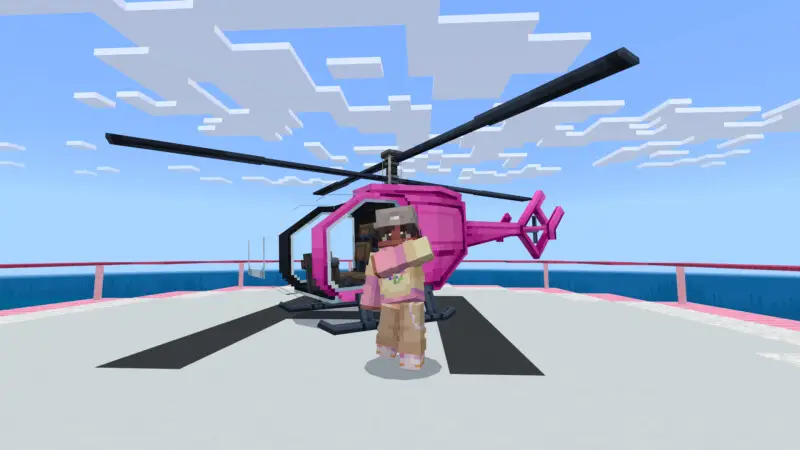 Скриншот Симпатичный розовый современный особняк №2