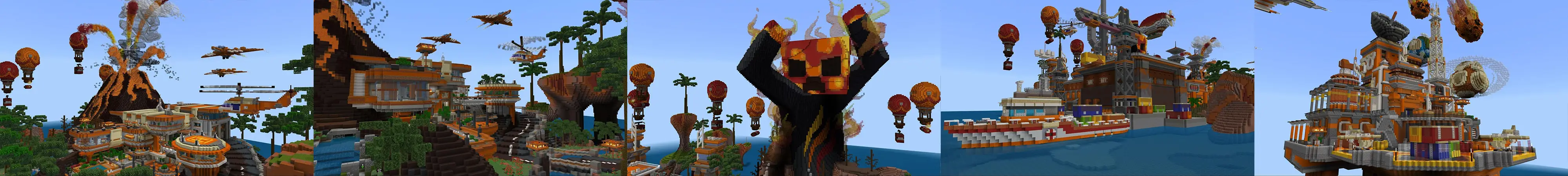 Огненные прятки panorama