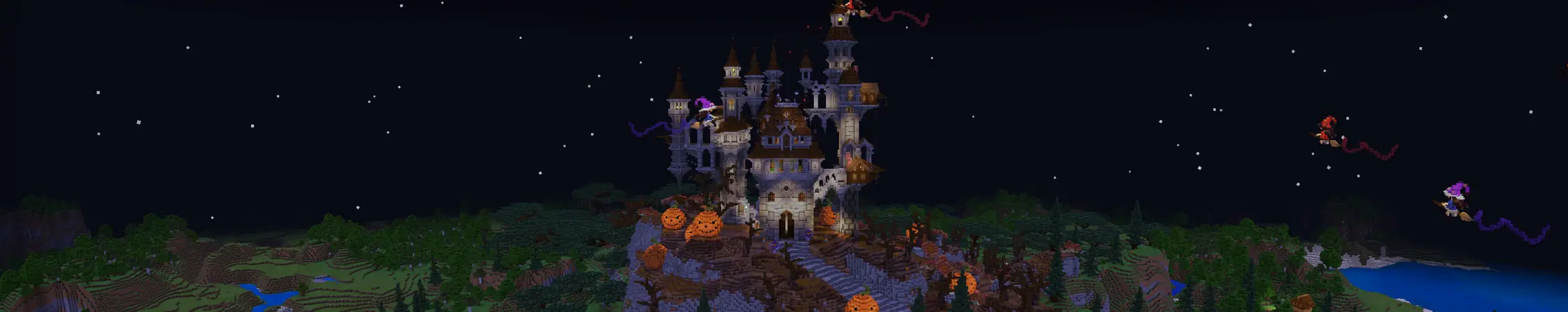 Заброшенный замок panorama