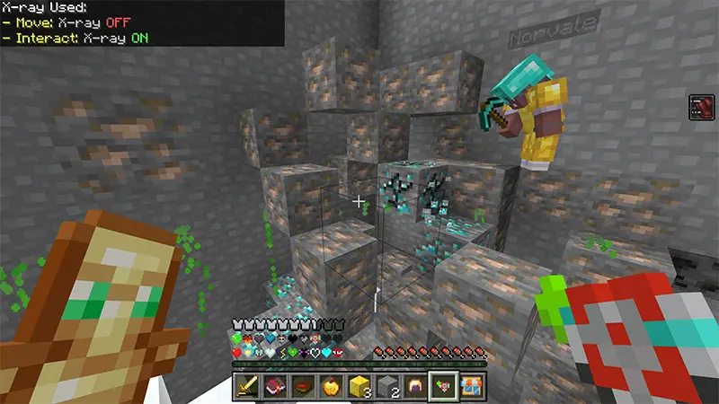 Скриншот Skyblock: блоки удачи и уникальные сердца №4