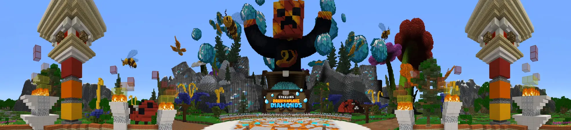 Кража алмазов блогера PrestonPlayz panorama