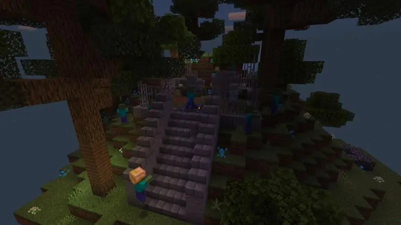 Скриншот Острова мобов №1