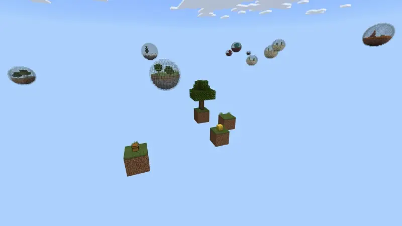 Скриншот Один блок: пузыри №2