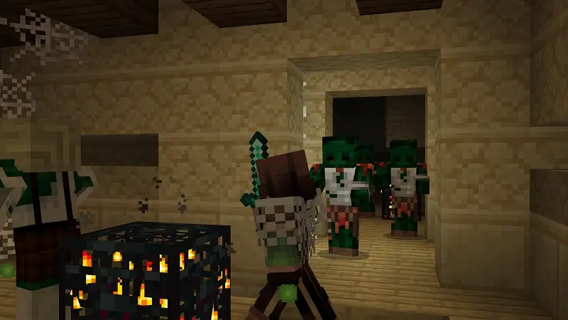 Скриншот Подземелья с зомби №2