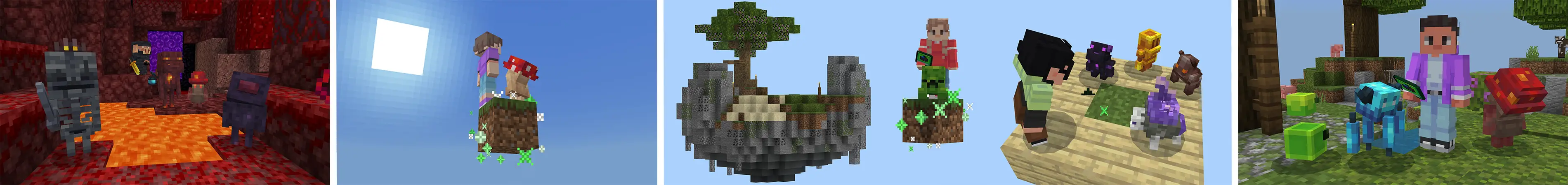 Один блок: питомцы panorama