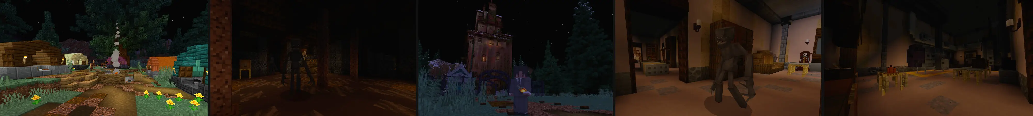 Заброшенный особняк panorama