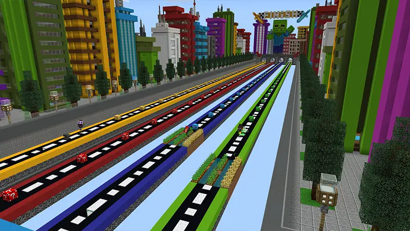 Скриншот Гонка блоков удачи №2