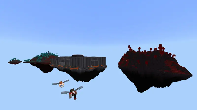 Скриншот Испытание на выживание на небесных островах №5