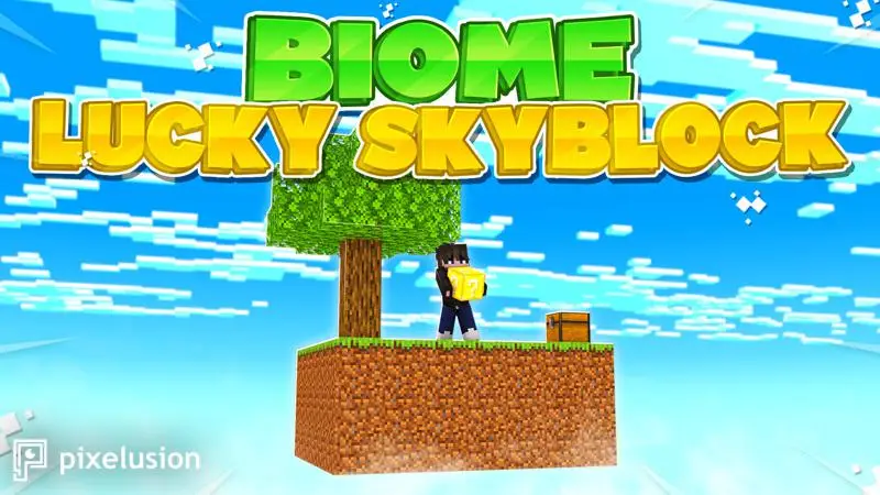 Skyblock удачи: биомы