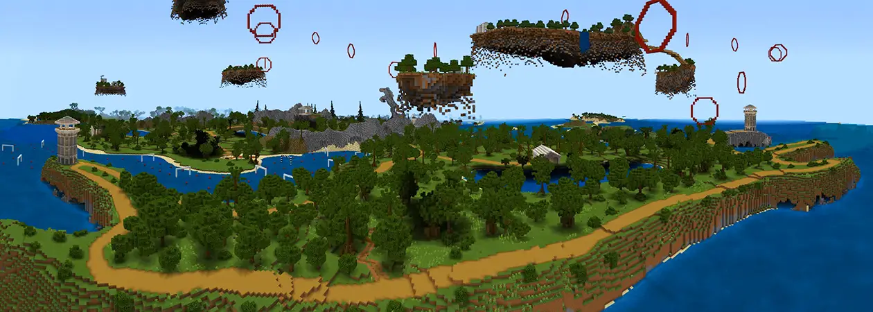 Мифические лошади panorama