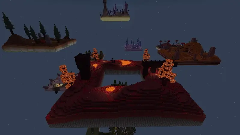 Скриншот Уровни Skyblock №4